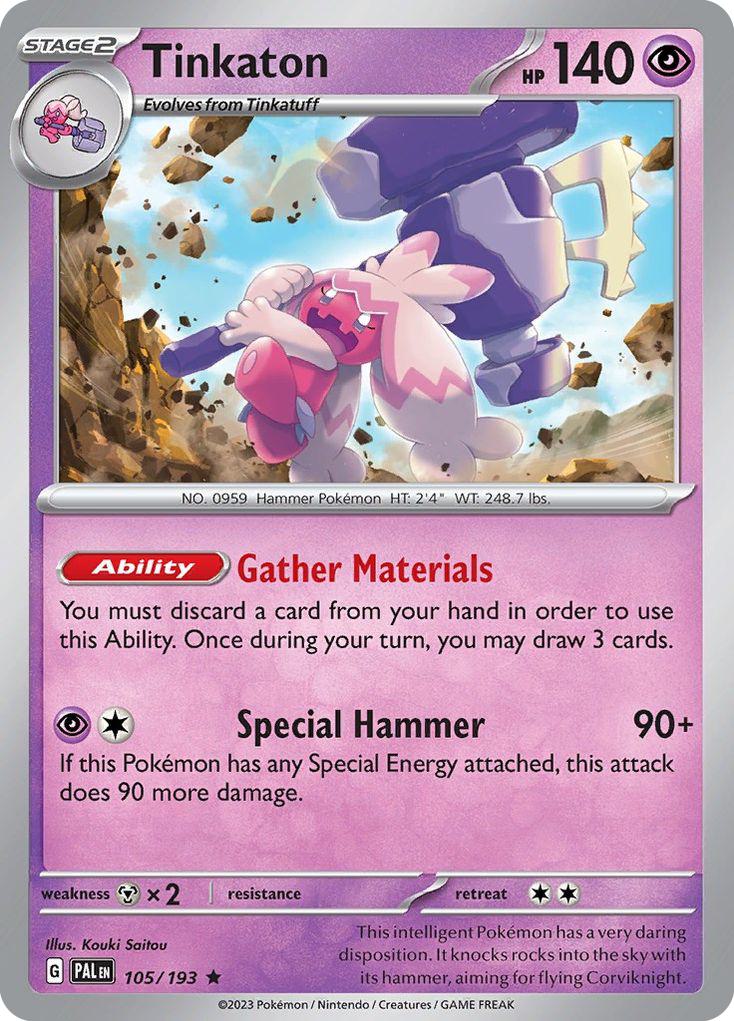 Tinkaton - 105/193 - Rare [sv02-105] [Holo]