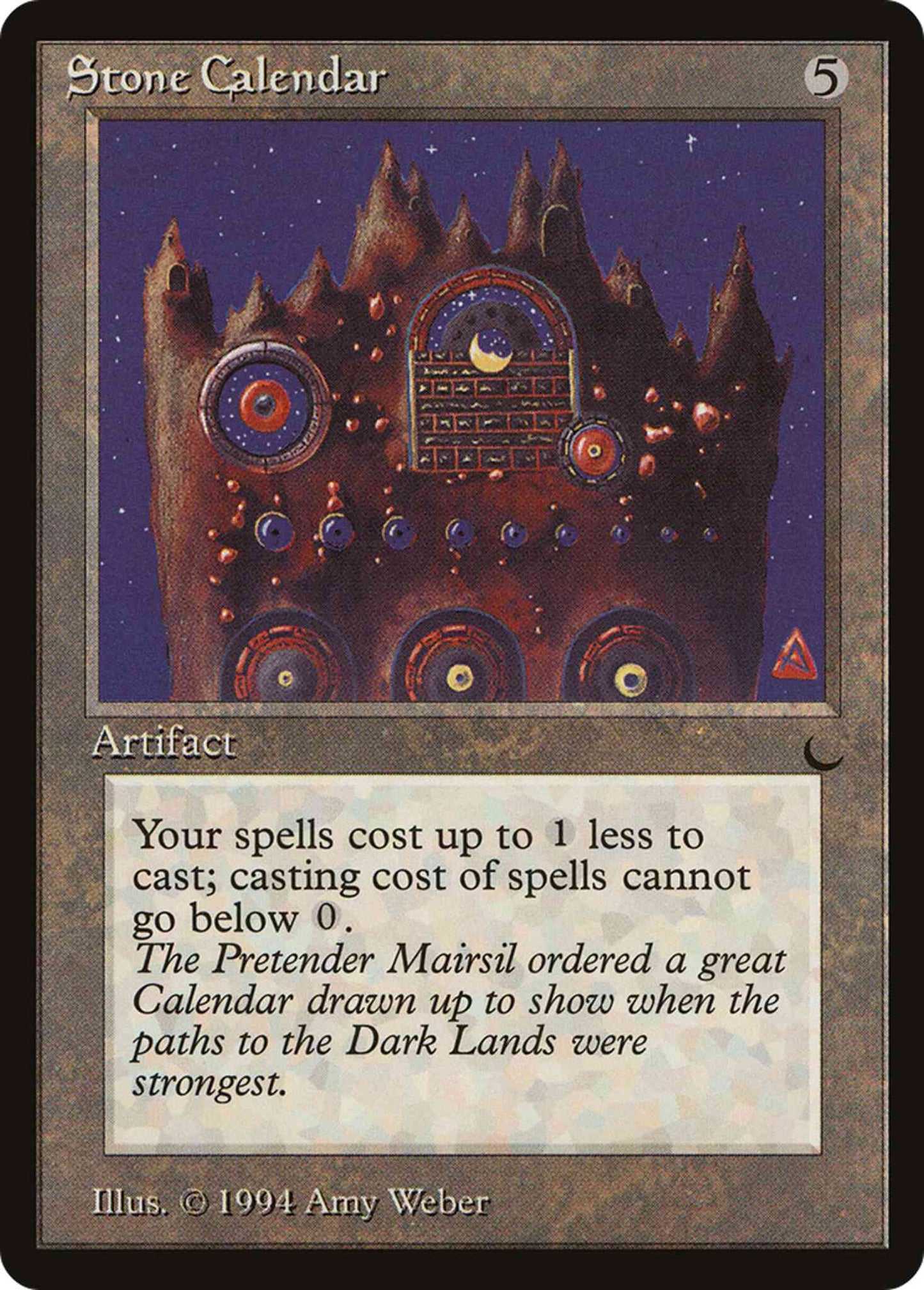 Stone Calendar [111] [The Dark] [Non-Foil]