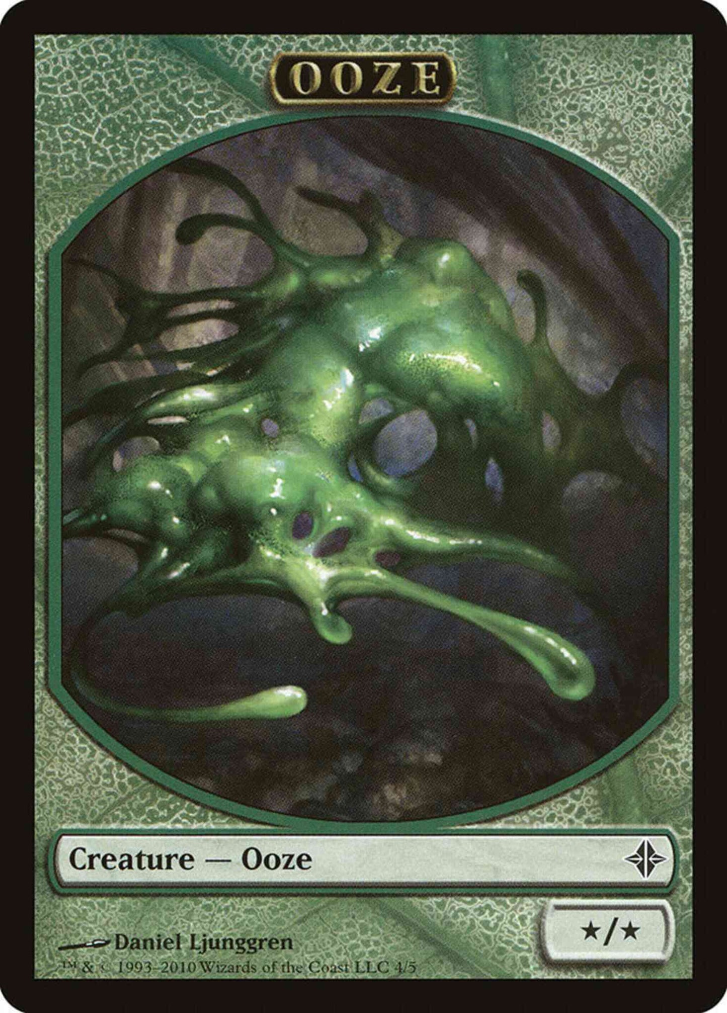 Ooze Token [04] [Rise of the Eldrazi Tokens] [Non-Foil]