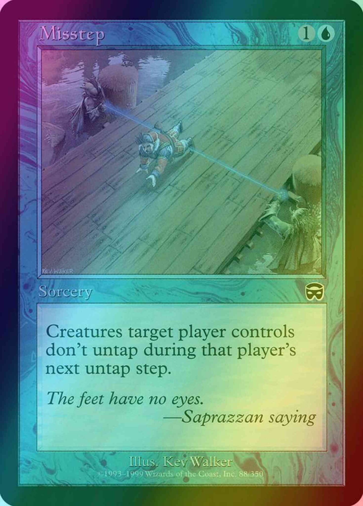 Misstep [88] [Mercadian Masques] [Foil]