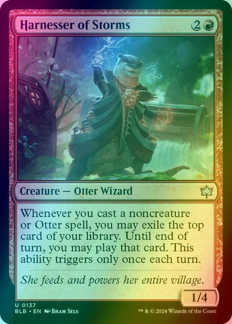 Harnesser of Storms [137] [Bloomburrow] [Foil]