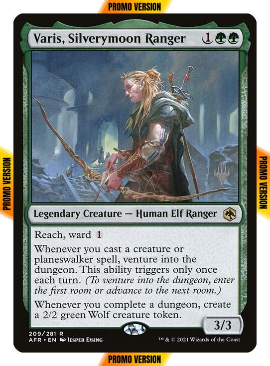 Varis, Silverymoon Ranger [Promo Pack] [209p] [Adventures in the Forgotten Realms Promos] [Non-Foil]