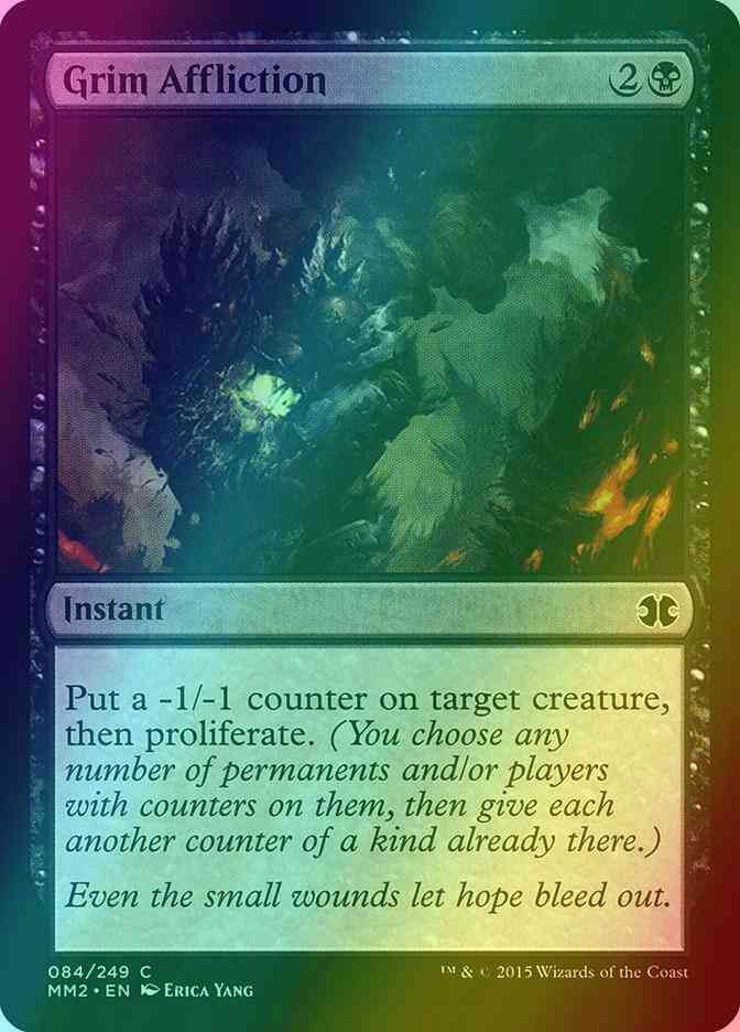 Grim Affliction [84] [Modern Masters 2015] [Foil]