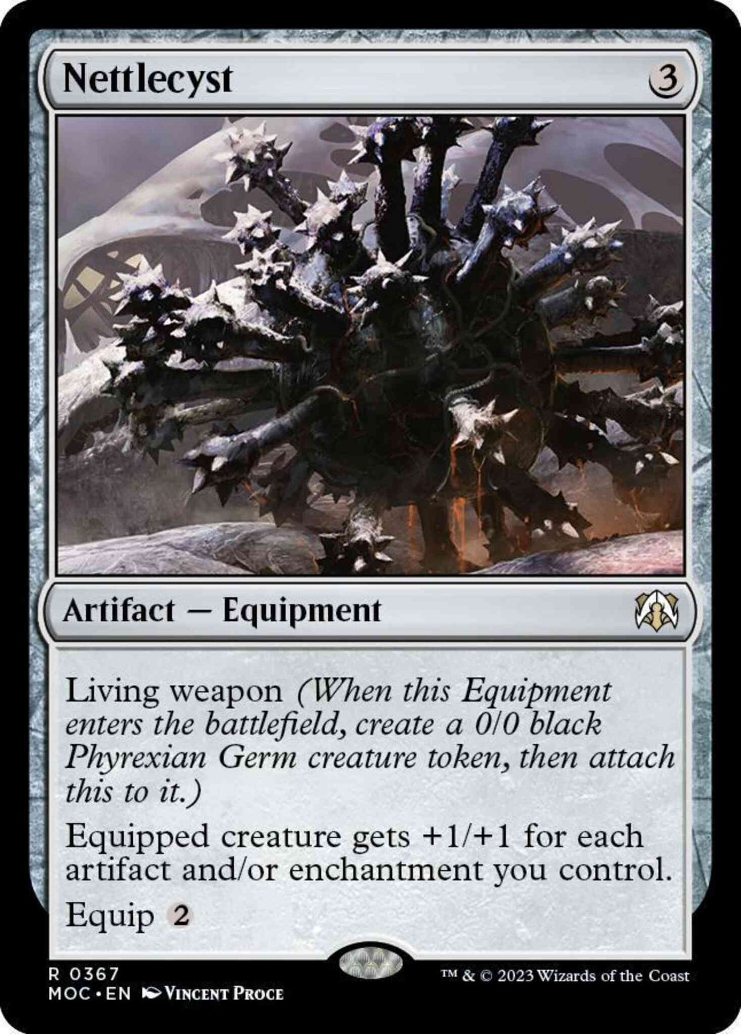Nettlecyst [367] [March of the Machine: Commander] [Non-Foil]