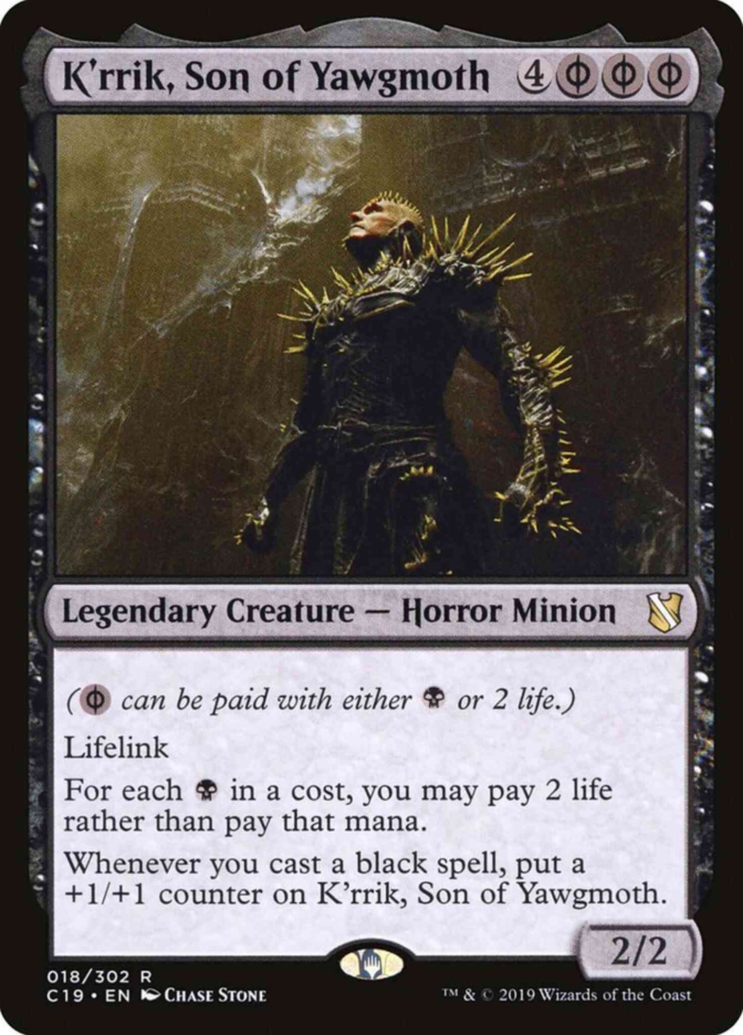 K'rrik, Son of Yawgmoth [18] [Commander 2019] [Non-Foil]