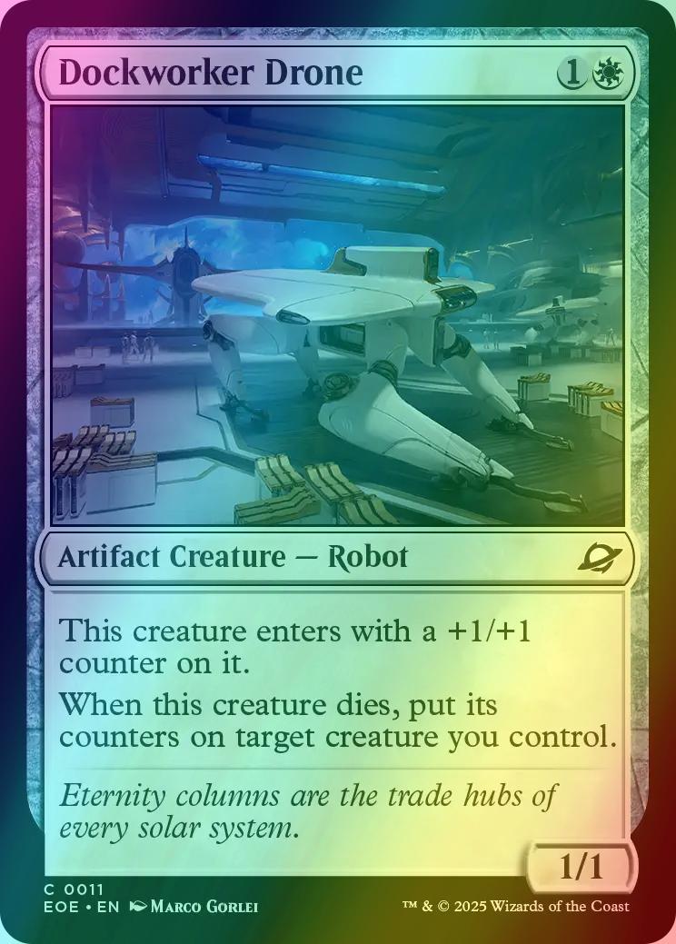 Dockworker Drone [11] [Edge of Eternities] [Foil]