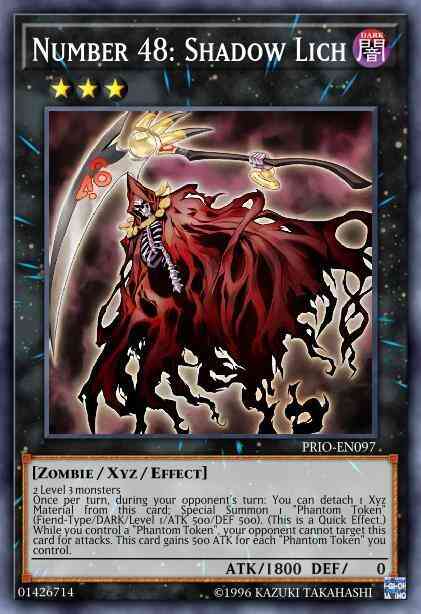 Number 48: Shadow Lich - PRIO-EN097 - Common - 1st Edition