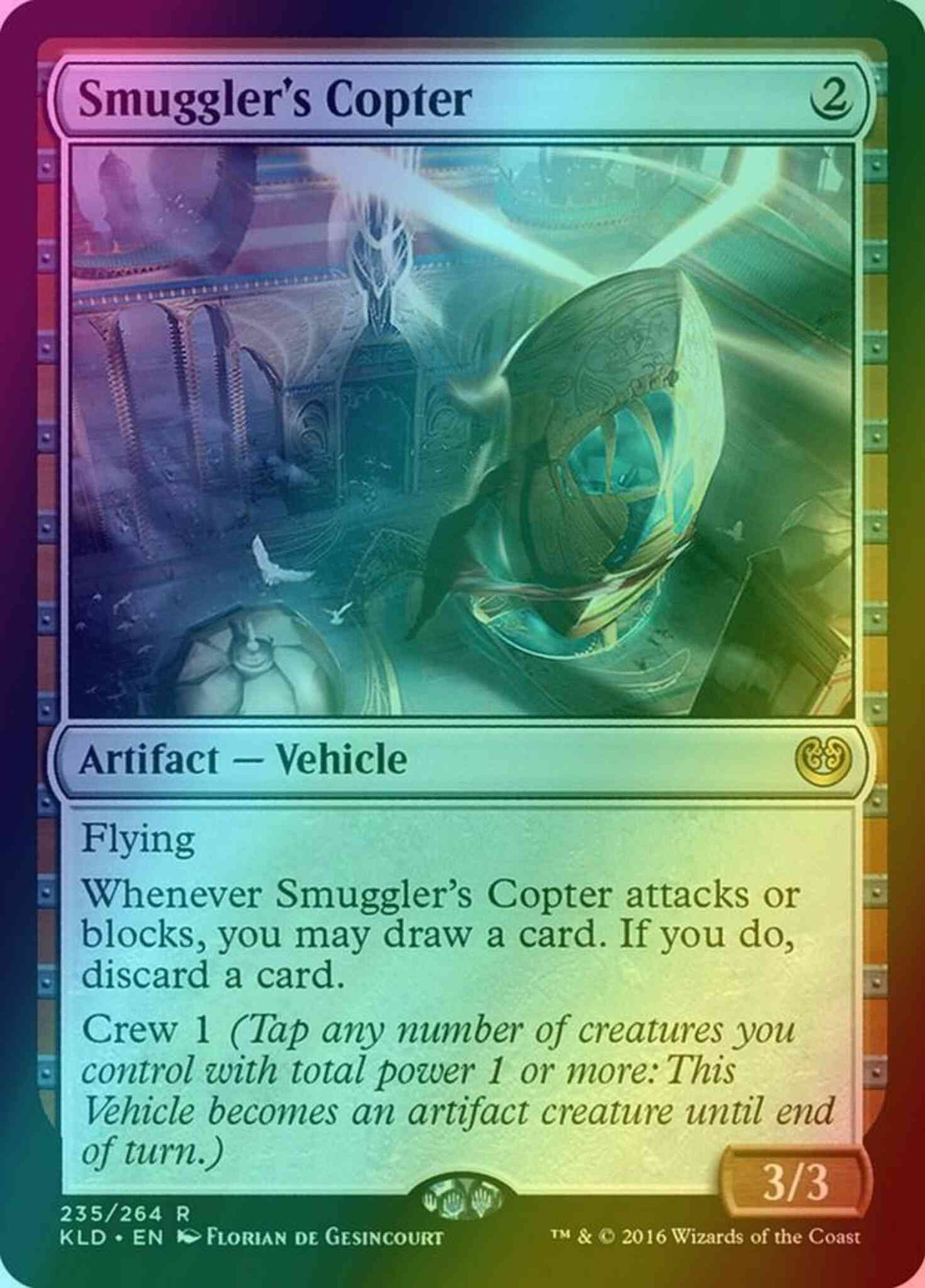 Smuggler's Copter [235] [Kaladesh] [Foil]