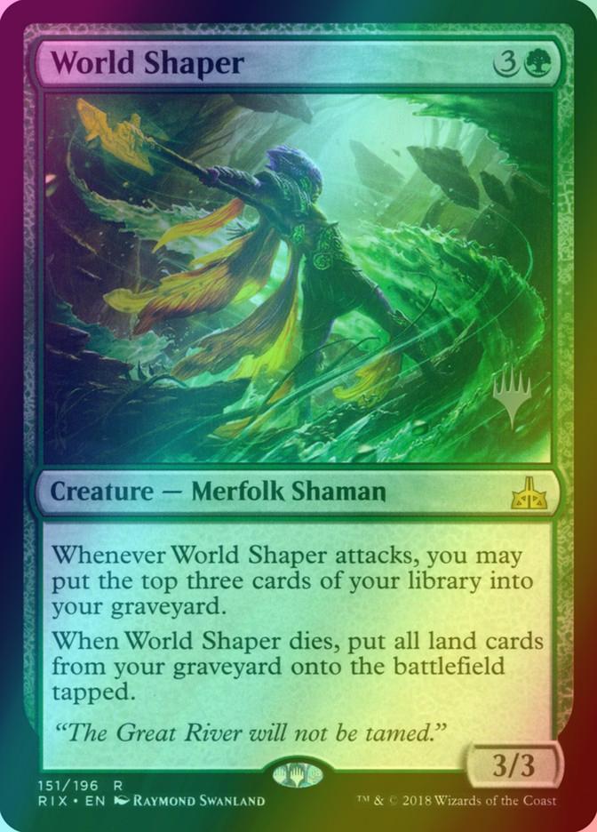 World Shaper [151p] [Promo Pack] [Rivals of Ixalan Promos] [Foil]