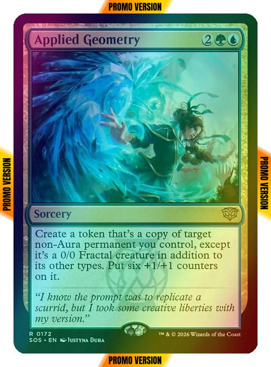 Applied Geometry [172p] [Promo Pack] [Secrets of Strixhaven Promos] [Foil]