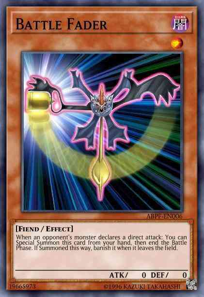 Battle Fader - BP02-EN086 - Mosaic Rare - Unlimited