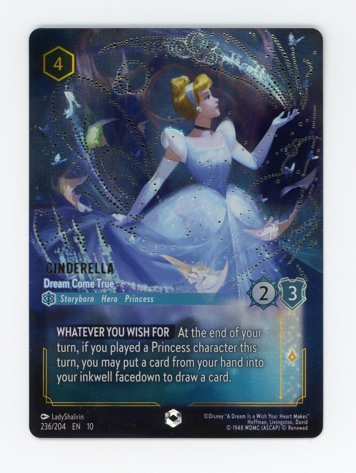 Cinderella - Dream Come True — Enchanted|Holofoil — ID 20267