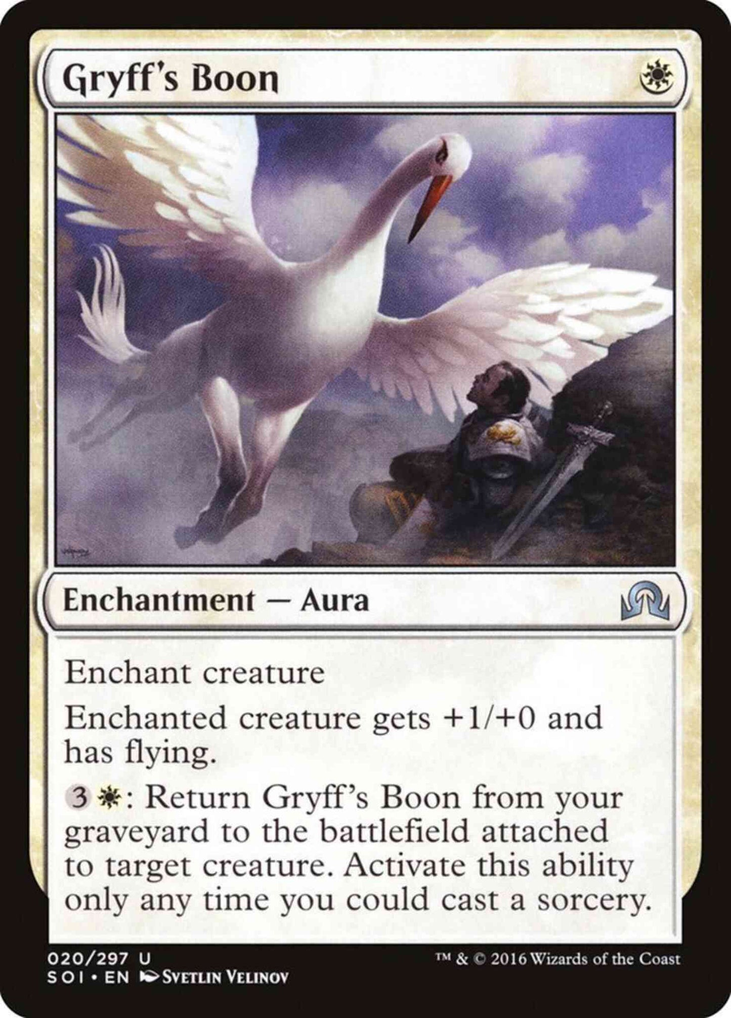 Gryff's Boon [20] [Shadows over Innistrad] [Non-Foil]