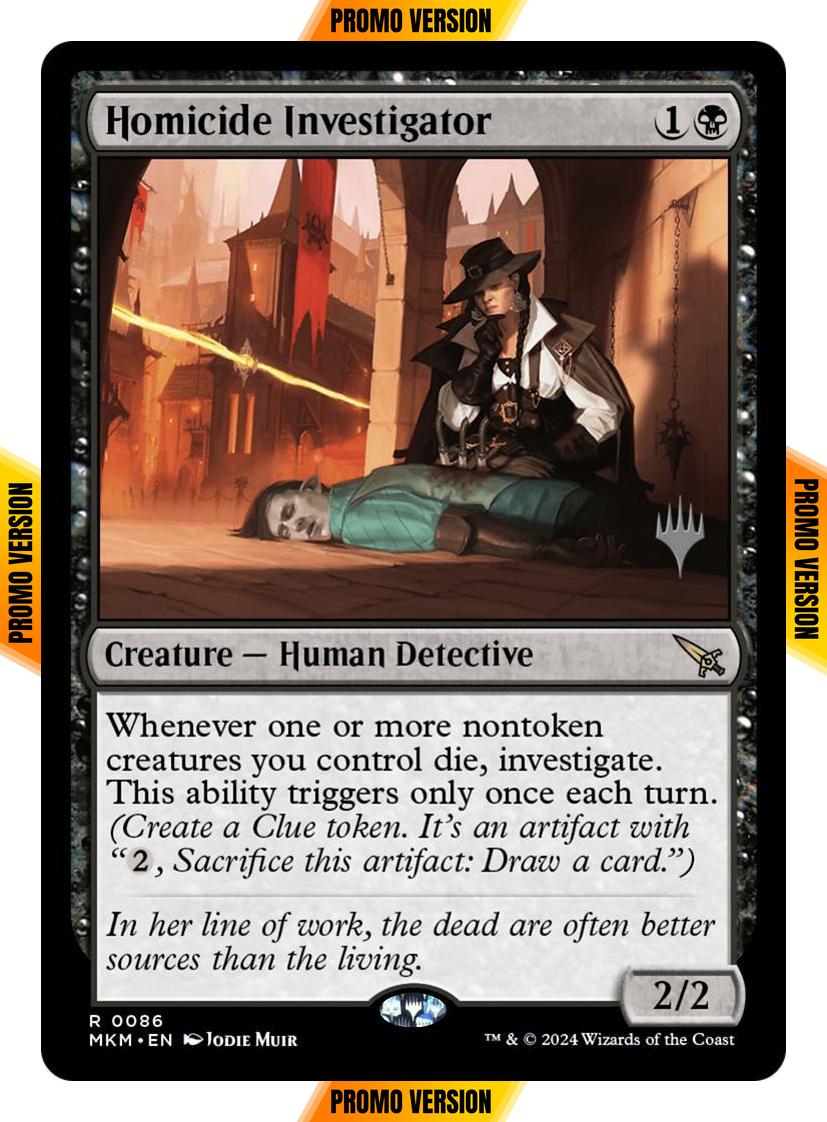 Homicide Investigator [86p] [Promo Pack] [Murders at Karlov Manor: Promos] [Non-Foil]