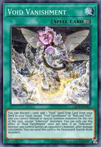 Void Vanishment - CROS-EN061 - Super Rare - Unlimited