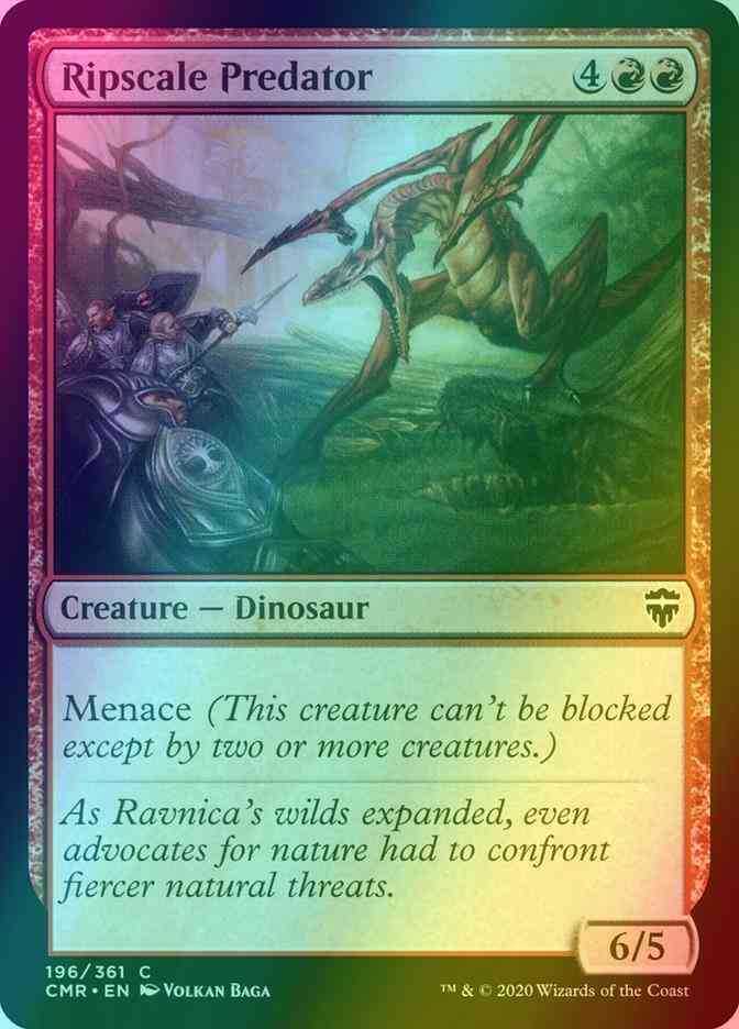 Ripscale Predator [196] [Commander Legends] [Foil]