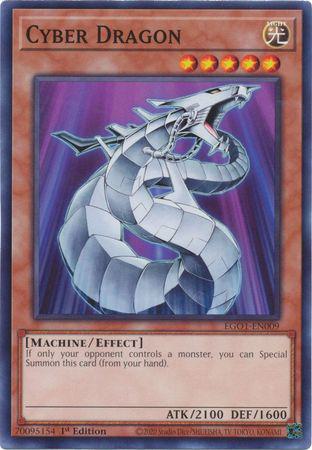 Cyber Dragon - EGO1-EN009 - Common - 1st Edition
