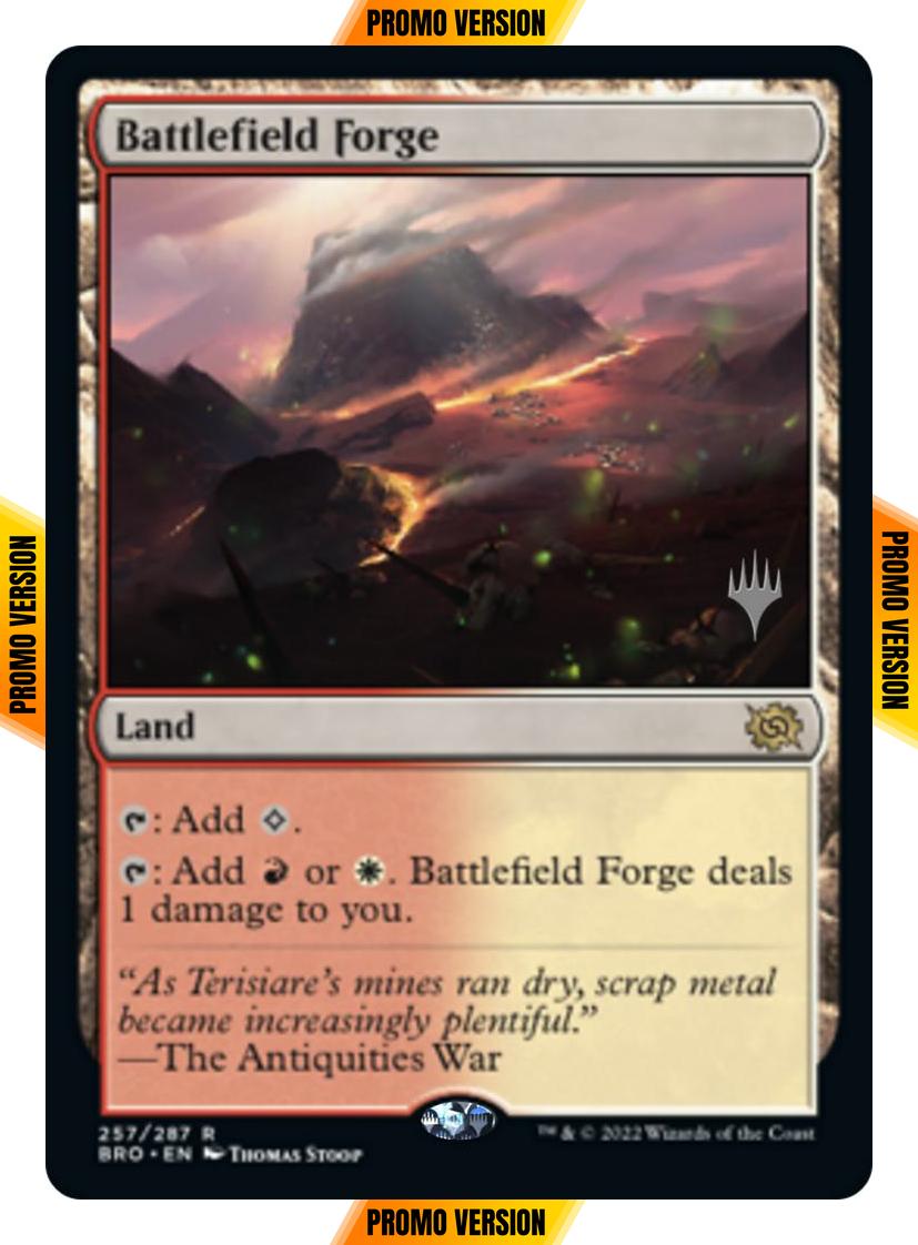 Battlefield Forge [257p] [Promo Pack] [The Brothers' War: Promos] [Non-Foil]