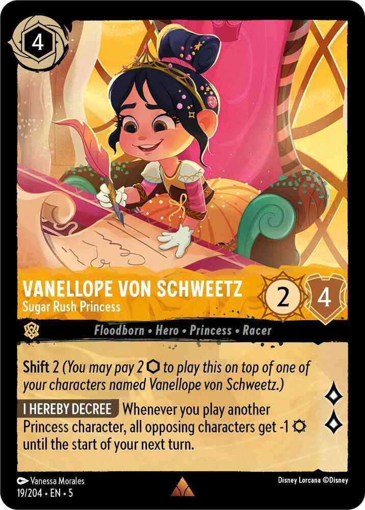 Vanellope von Schweetz - Sugar Rush Princess - 19/204 [Shimmering Skies] [Non-Foil]