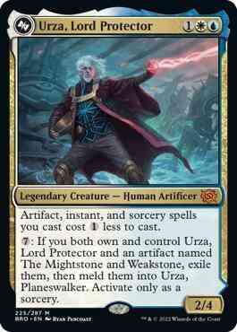 Urza, Lord Protector // Urza, Planeswalker [225] [The Brothers' War] [Non-Foil]