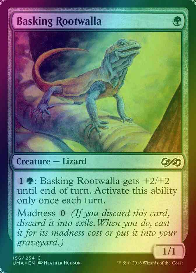Basking Rootwalla [156] [Ultimate Masters] [Foil]