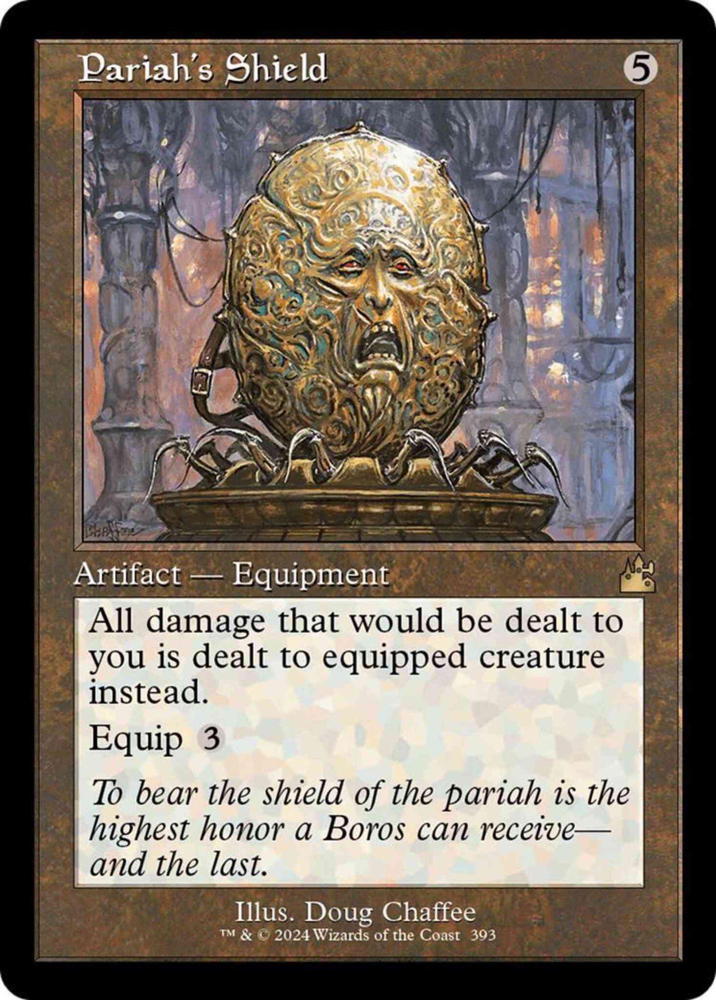 Pariah's Shield [393] [Retro Frame] [Ravnica Remastered] [Non-Foil]