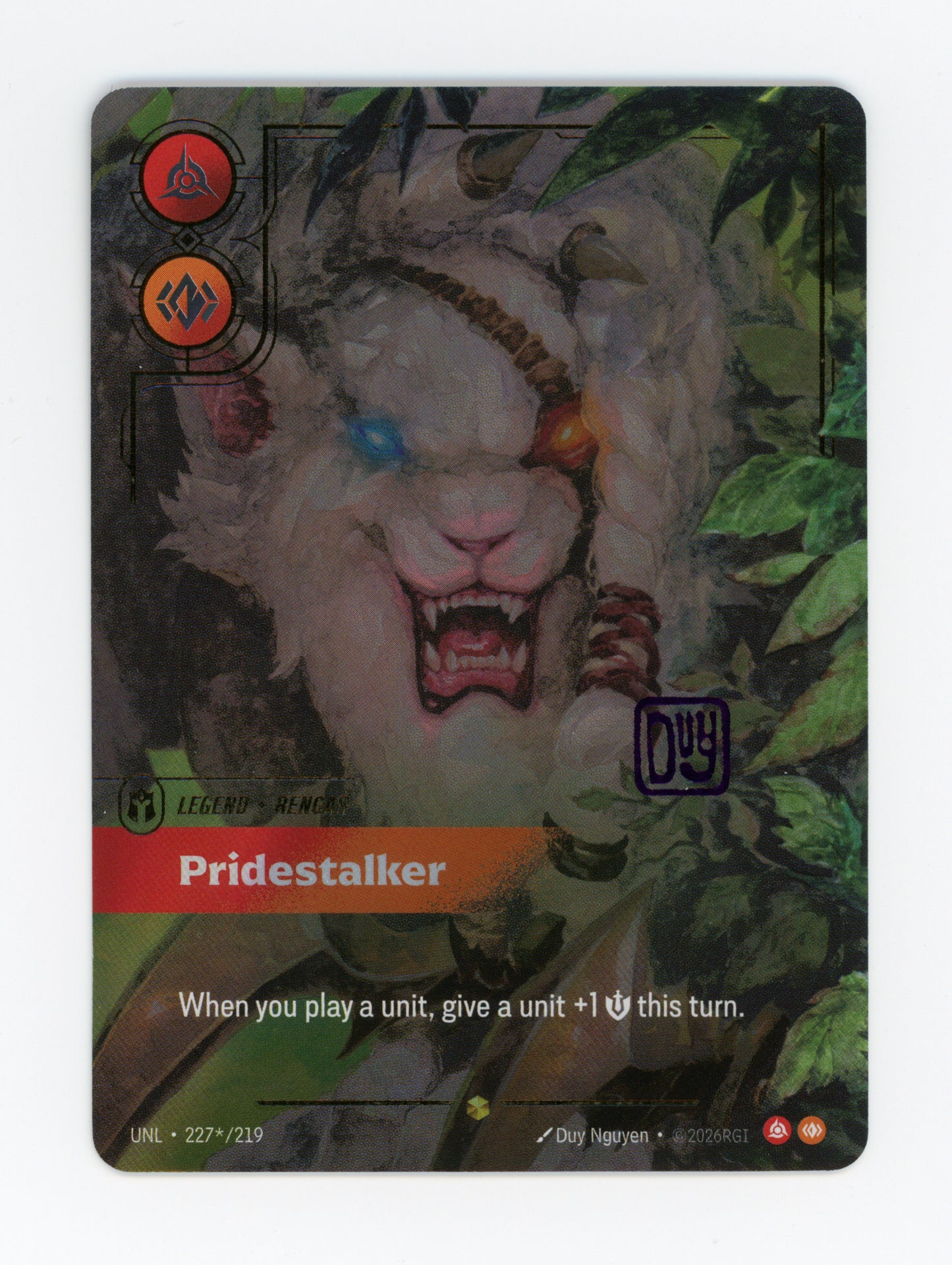 Pridestalker (Rengar) — Signature|Foil — ID 19752