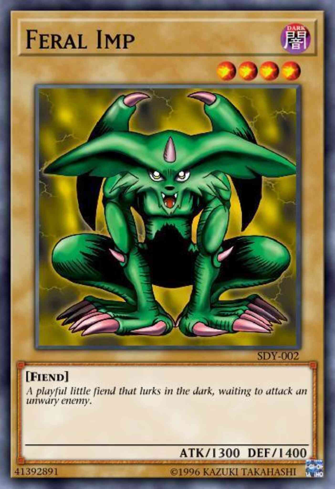 Feral Imp - YGLD-ENA11 - Common - 1st Edition