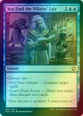 You Find the Villains' Lair [84] [Adventures in the Forgotten Realms] [Foil]