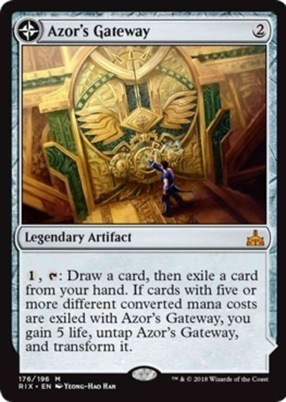 Azor's Gateway // Sanctum of the Sun [176] [Rivals of Ixalan] [Non-Foil]