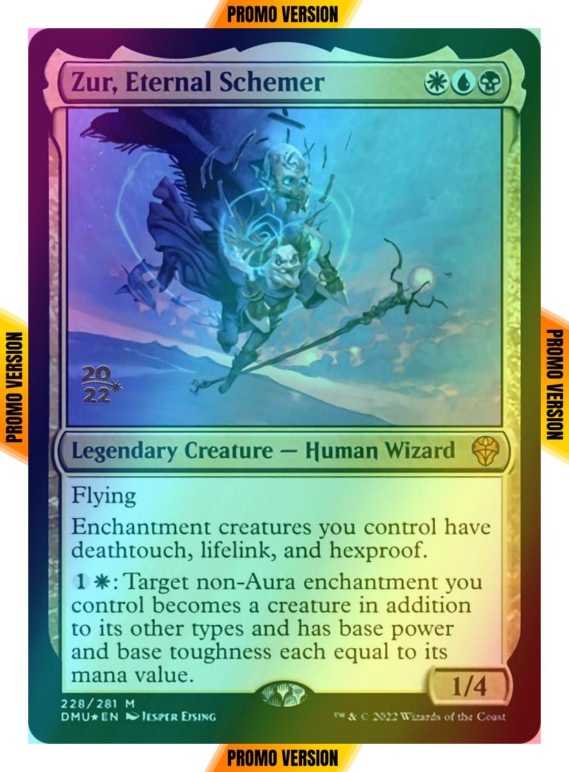 Zur, Eternal Schemer [228s] [Prerelease] [Dominaria United: Promos] [Foil]