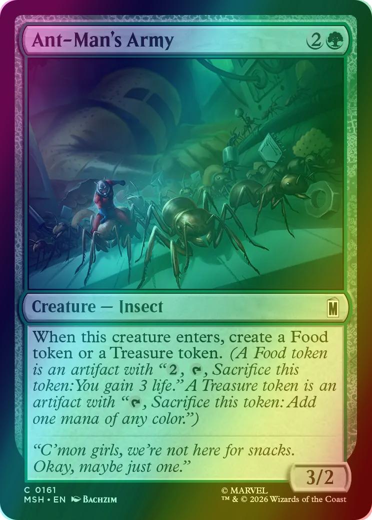 Ant-Man's Army [161] [Marvel Super Heroes] [Foil]