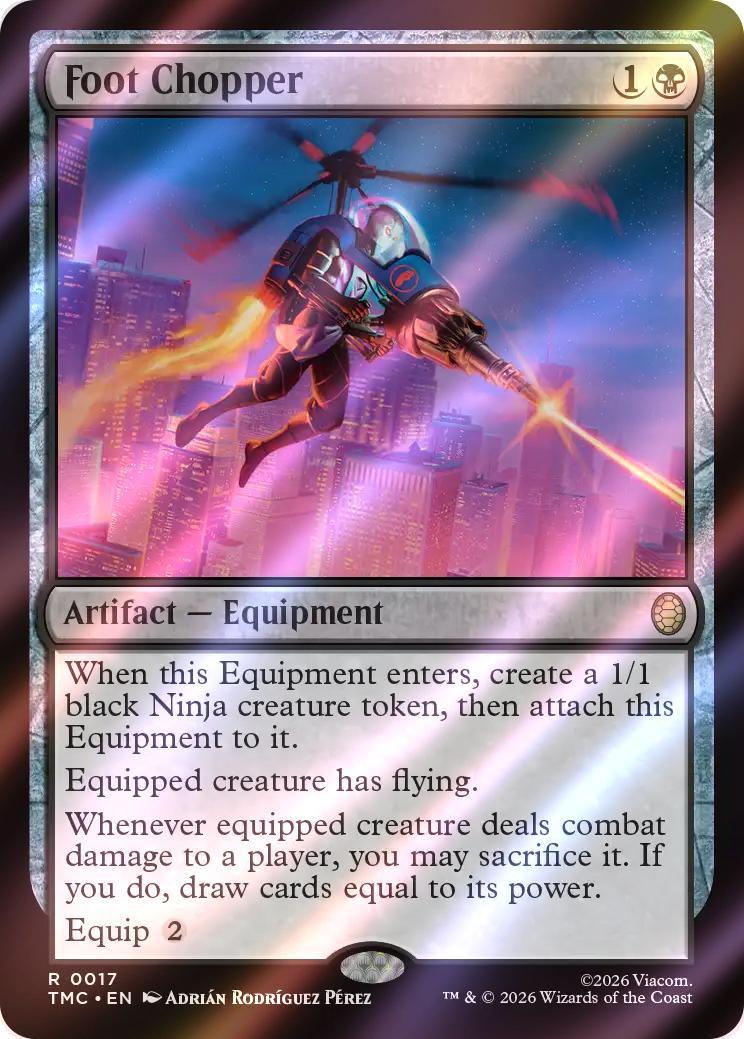 Foot Chopper [17] [Teenage Mutant Ninja Turtles Eternal] [Surge Foil]