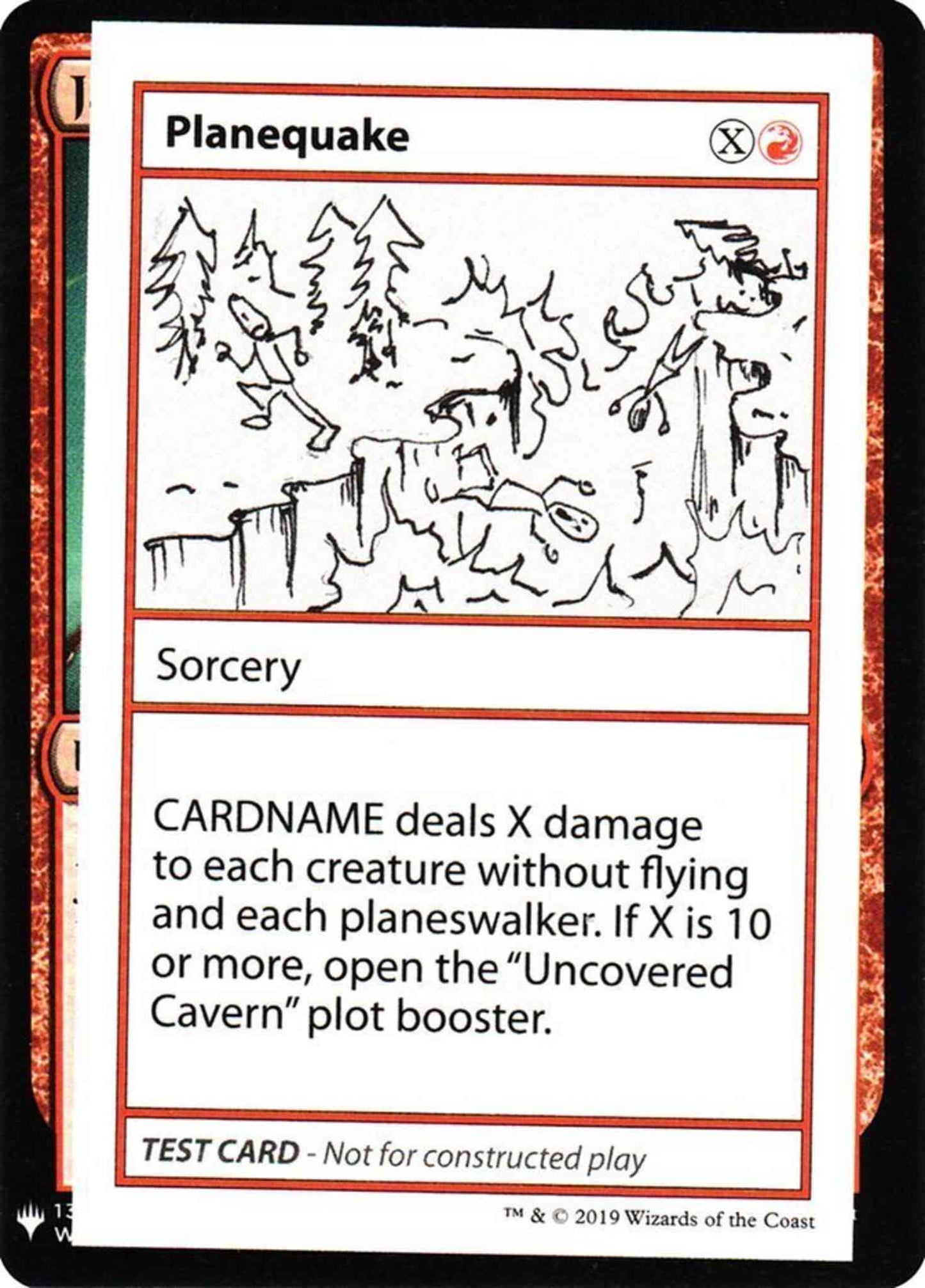 Planequake - Symbol [59] [Mystery Booster Playtest Cards 2019] [Non-Foil]