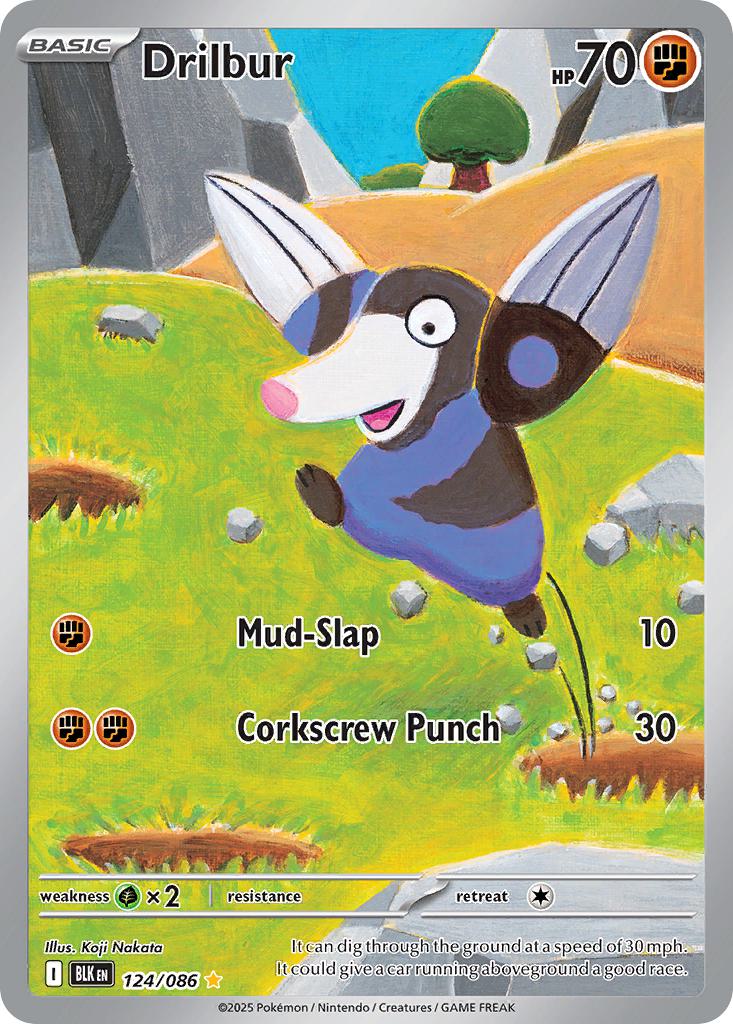 Drilbur - 124/086 - Illustration Rare [sv105b-124] [Ultra]