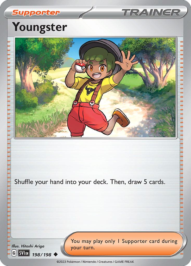 Youngster - 198/198 - Uncommon [sv01-198] [Non-Holo]