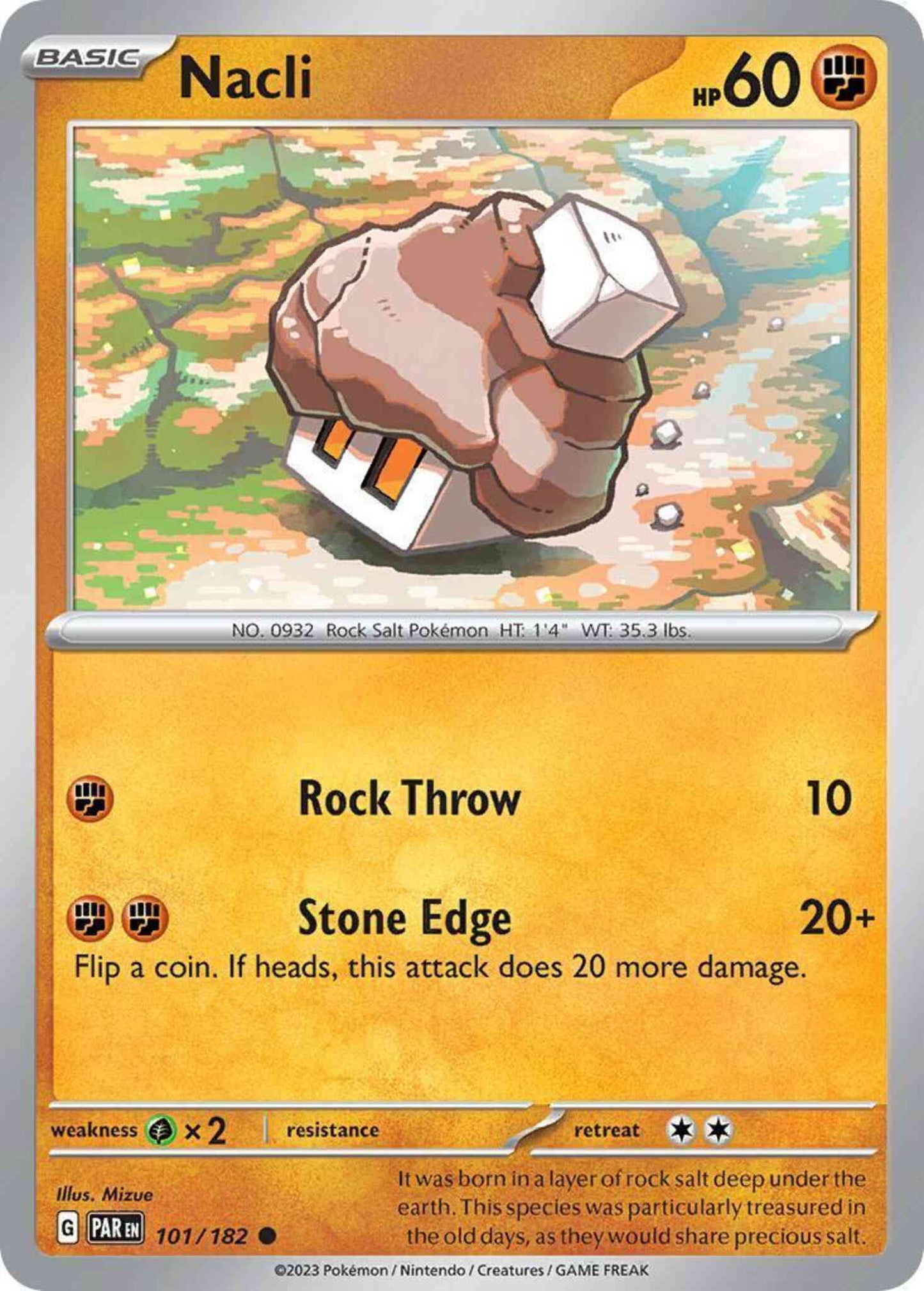 Nacli - 101/182 - Common [sv04-101] [Non-Holo]