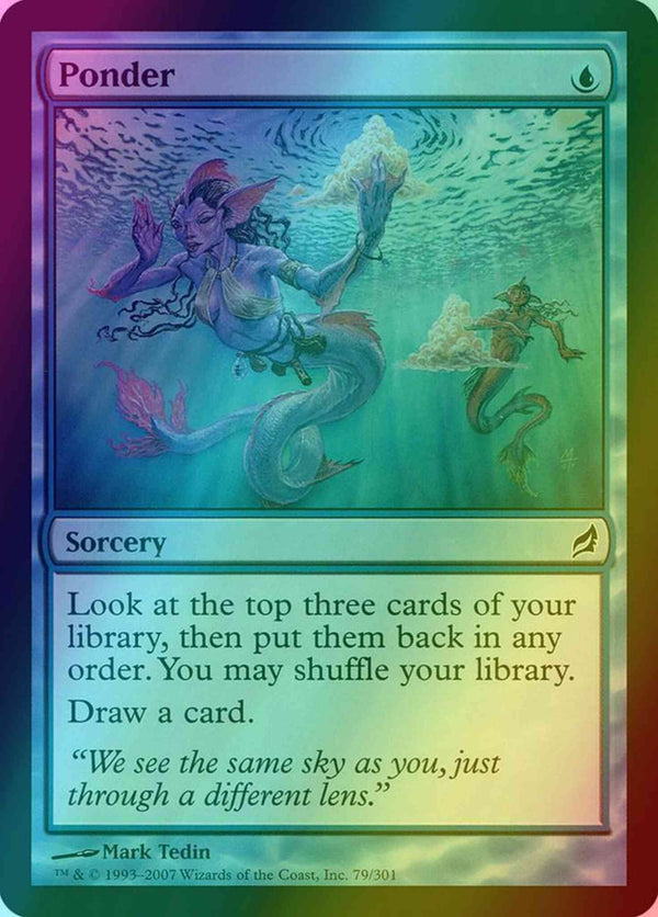 Ponder [79] [Lorwyn] [Foil]