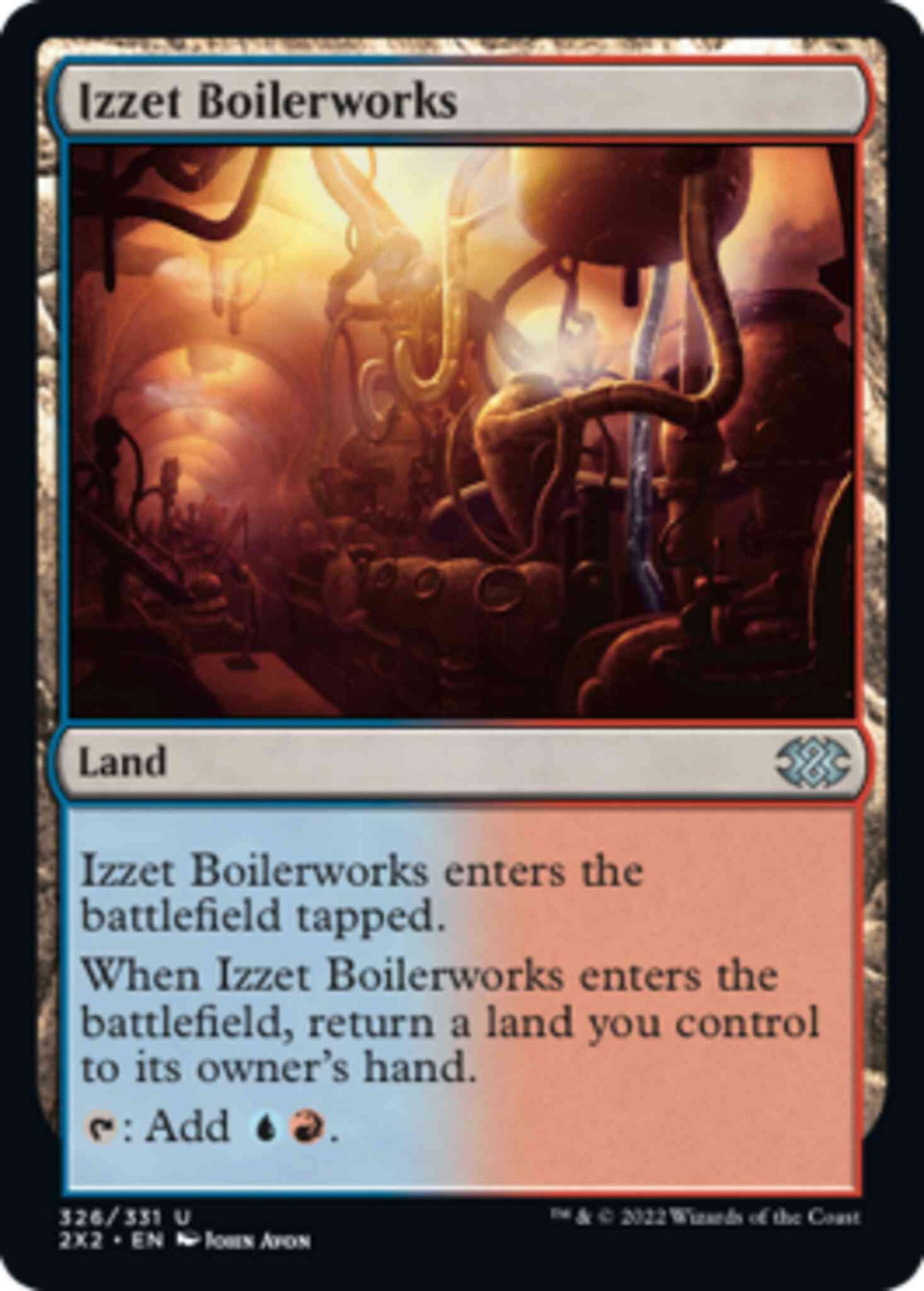 Izzet Boilerworks [326] [Double Masters 2022] [Non-Foil]