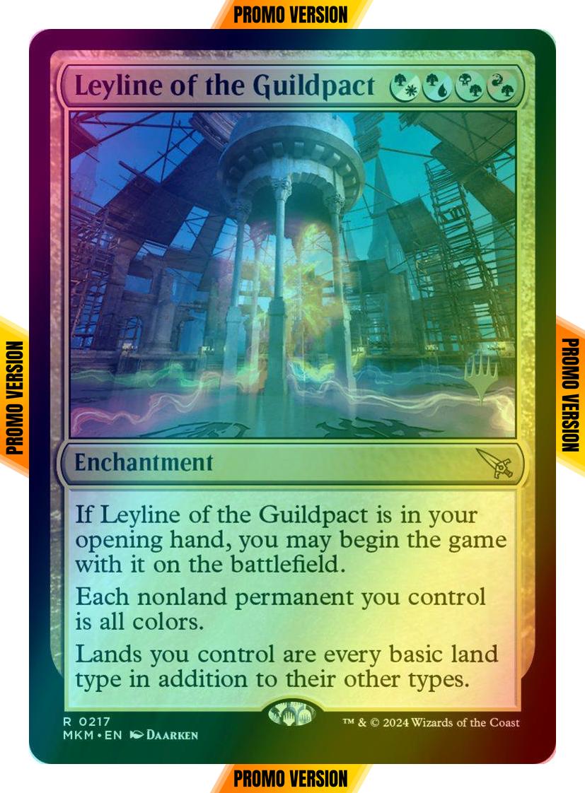 Leyline of the Guildpact [217p] [Promo Pack] [Murders at Karlov Manor: Promos] [Foil]