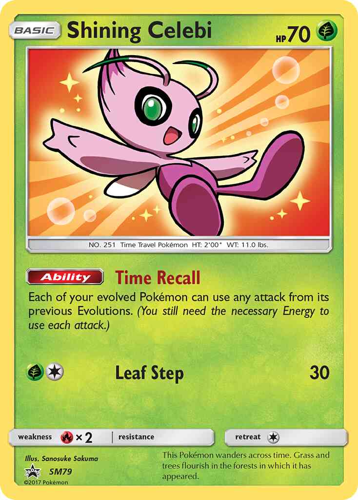 Shining Celebi - SM79 - Promo [smp-SM79] [Holo]
