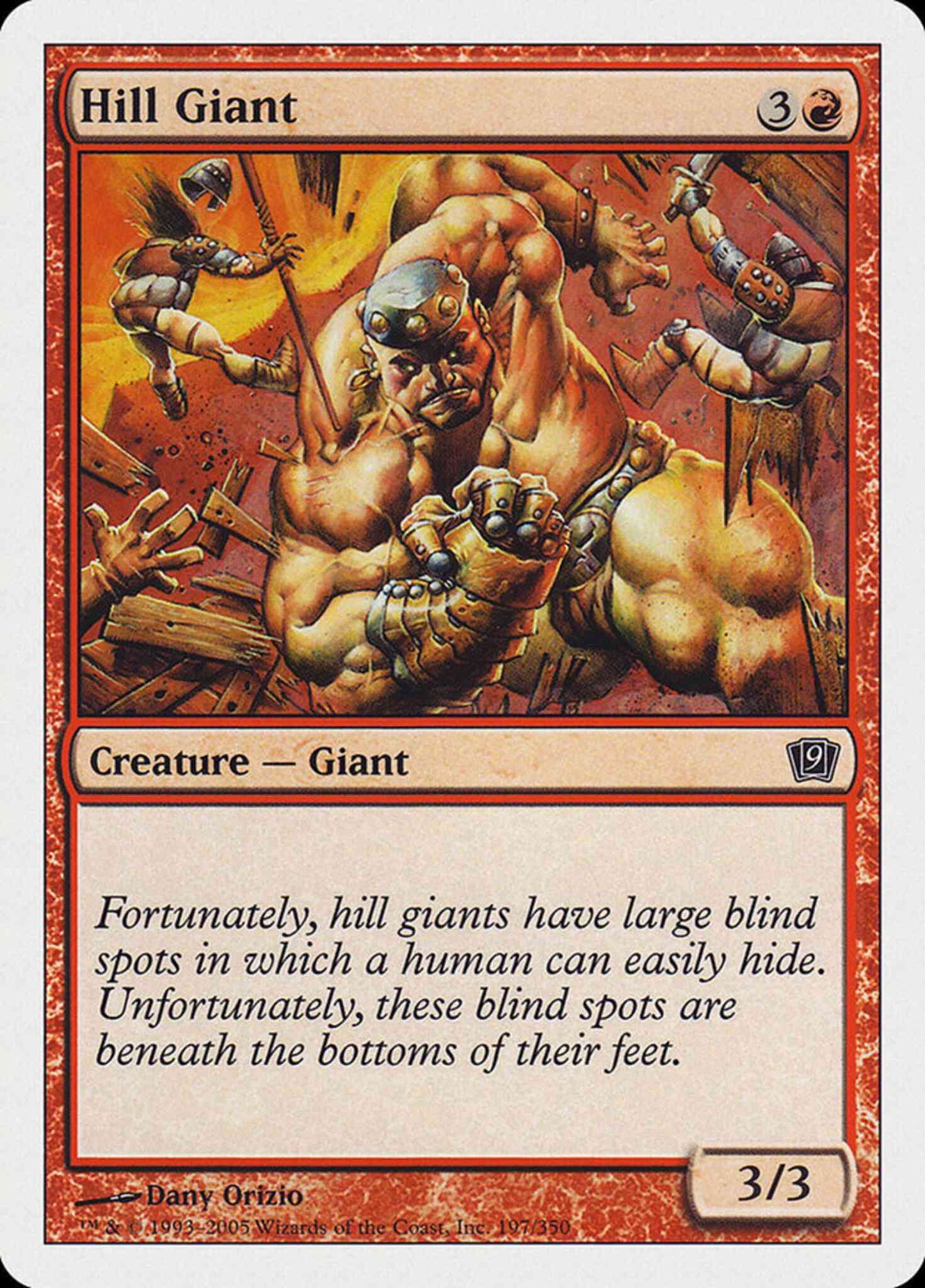 Hill Giant [197] [Ninth Edition] [Non-Foil]