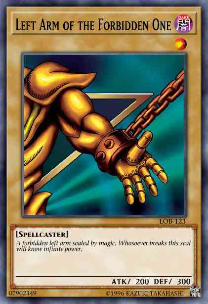 Left Arm of the Forbidden One - LCYW-EN305 - Secret Rare - 1st Edition