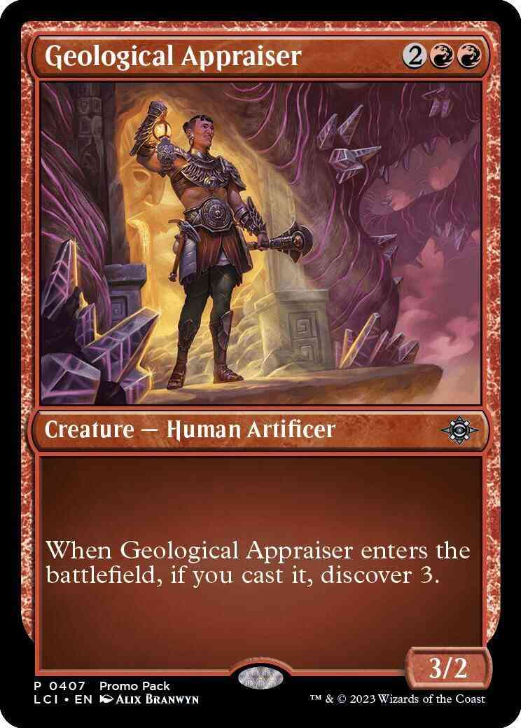 Geological Appraiser [407] [Dark Frame Promo Pack] [The Lost Caverns of Ixalan] [Non-Foil]