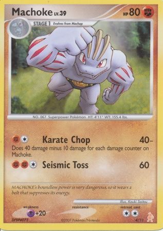 Machoke - 4/11 - Common [Non-Holo]