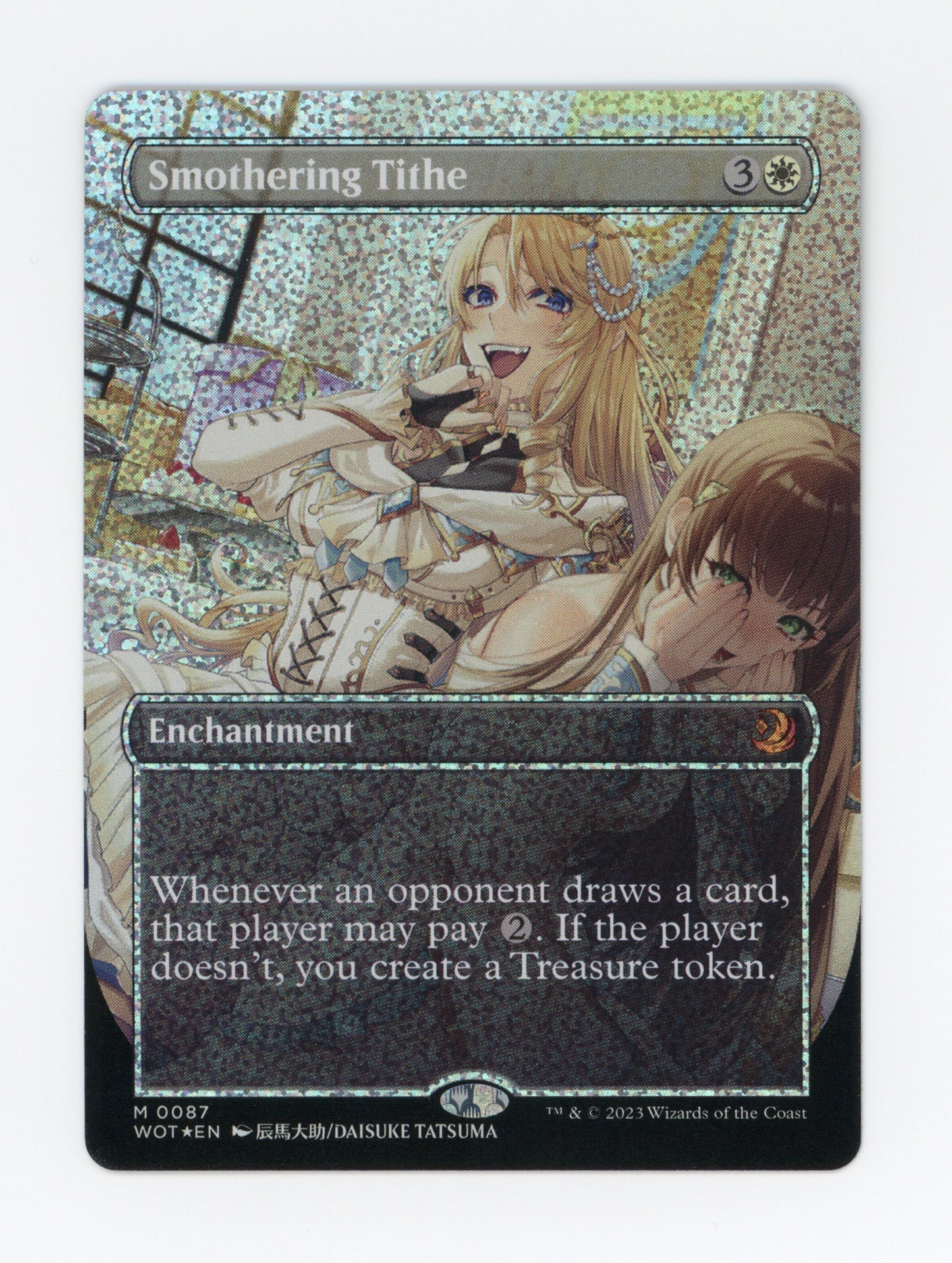 Smothering Tithe — Borderless|Anime|Confetti Foil — ID 19715