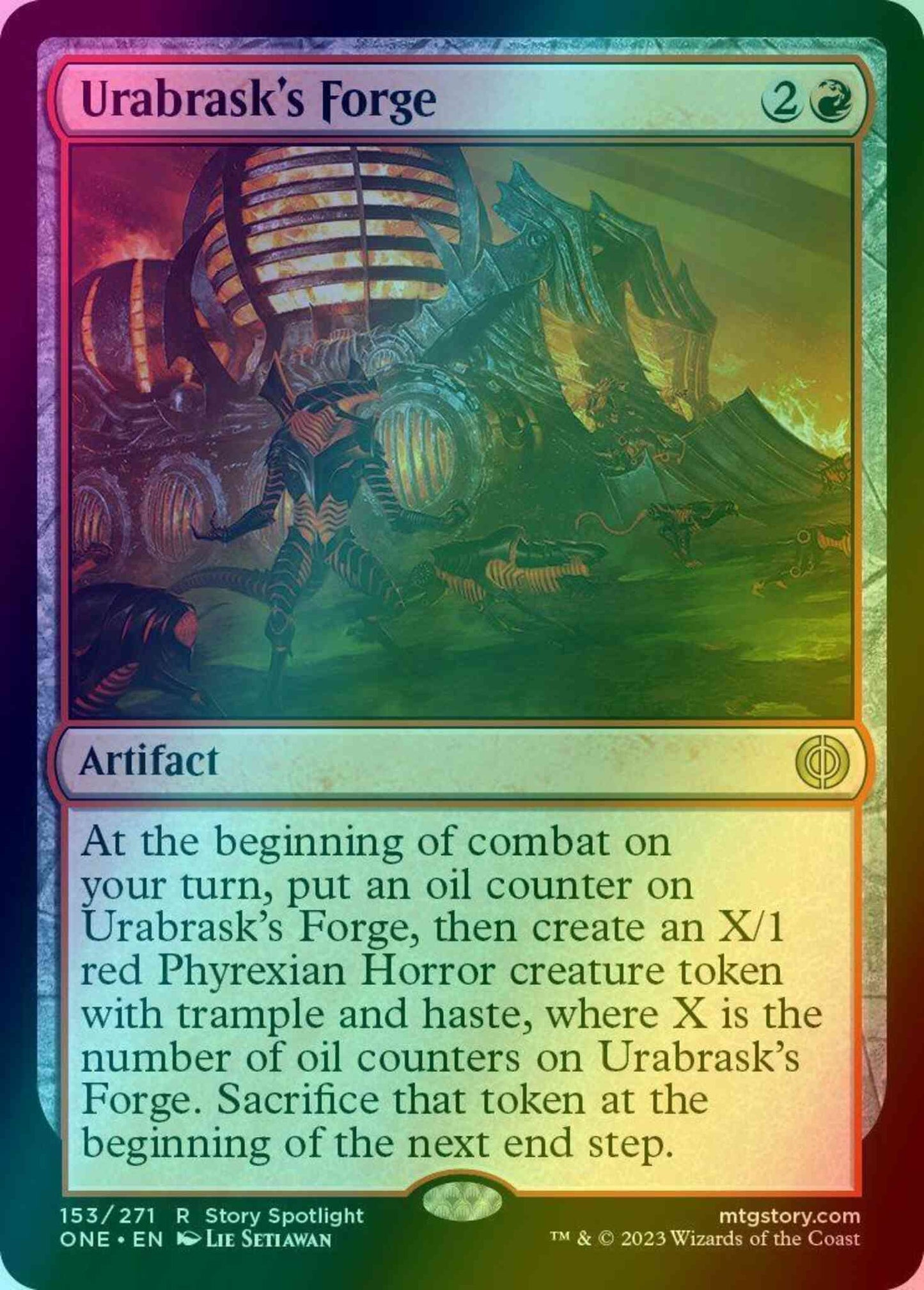 Urabrask's Forge [153] [Phyrexia: All Will Be One] [Foil]