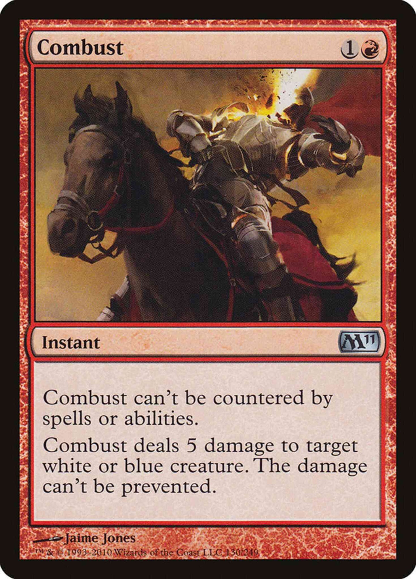 Combust [130] [Magic 2011] [Non-Foil]
