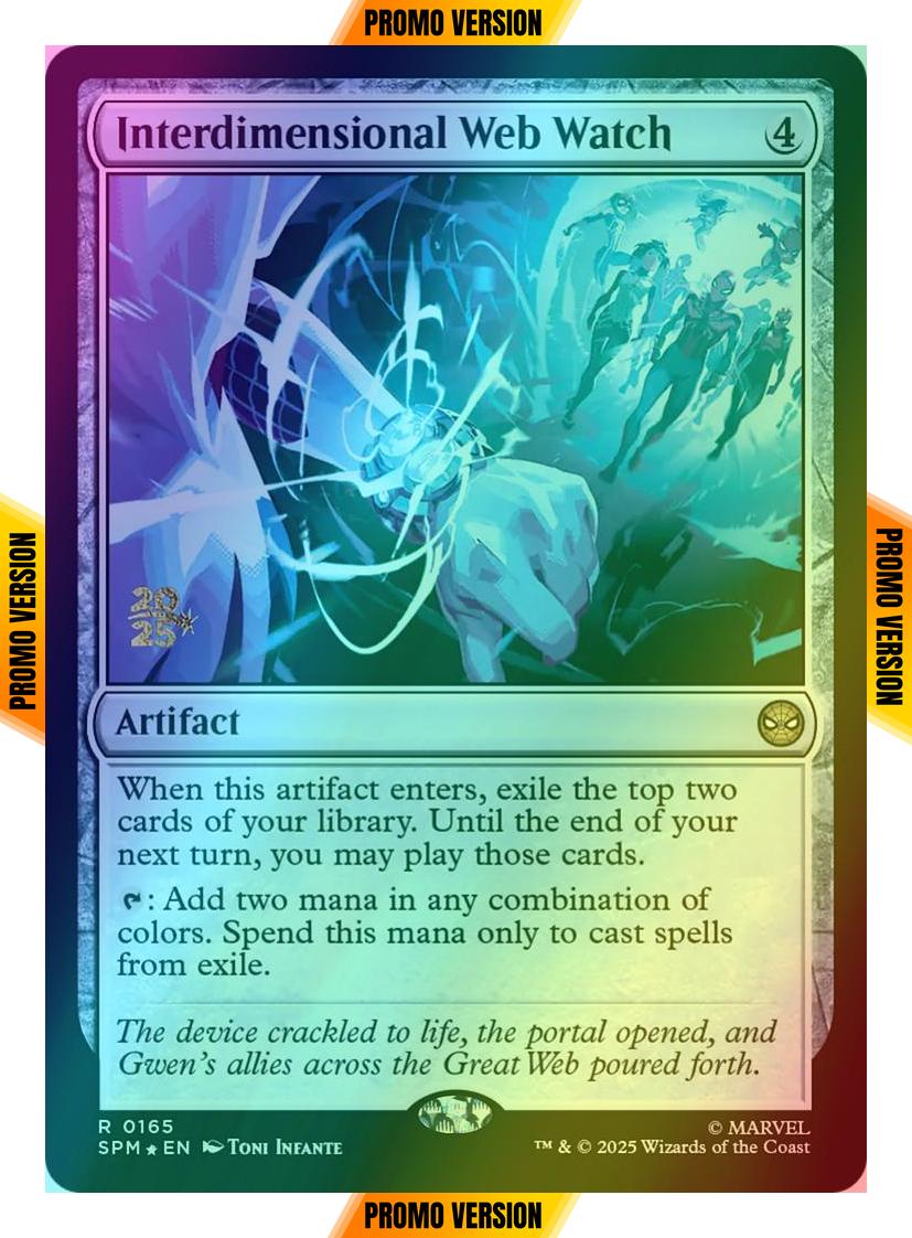 Interdimensional Web Watch [165s] [Marvel's Spider-Man: Promos] [Foil]