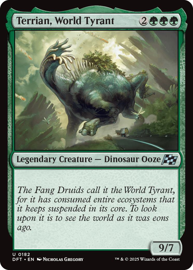 Terrian, World Tyrant [182] [Aetherdrift] [Non-Foil]